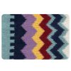 Chal Tibetano con Rayas Onduladas y Borlas Tibetan Wavy Striped Tassel Shawl
