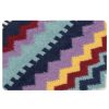 Chal Tibetano con Rayas Onduladas y Borlas Tibetan Wavy Striped Tassel Shawl