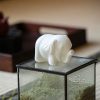 White Porcelain Elephant Home Decor White Porcelain Elephant Home Decor