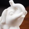 White Porcelain Elephant Home Decor White Porcelain Elephant Home Decor