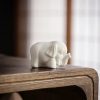 White Porcelain Elephant Home Decor White Porcelain Elephant Home Decor