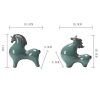 Traditional Ceramic Horse Decoration for Success Traditional Ceramic Horse Decoration for Success