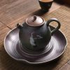 Chinese Ceramic Kung Fu Teapot - White Crane Design Chinese Ceramic Kung Fu Teapot - White Crane Design