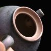 Chinese Ceramic Kung Fu Teapot - White Crane Design Chinese Ceramic Kung Fu Teapot - White Crane Design