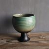 Elegant Ceramic Wine Mug with Goblet Design Elegant Ceramic Wine Mug with Goblet Design