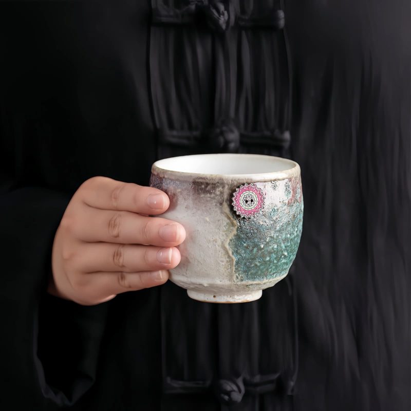 Handmade Sunflower Ceramic Coffee Mug Handmade Sunflower Ceramic Coffee Mug