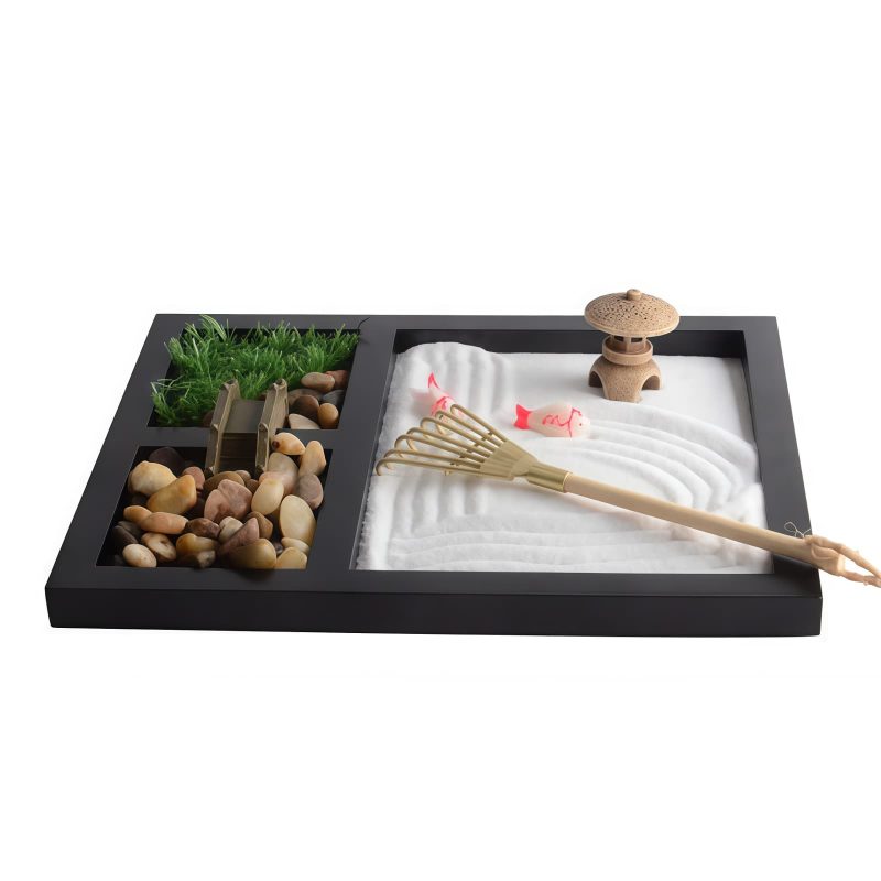 Koi Fish Zen Garden Decoration Koi Fish Zen Garden Decoration