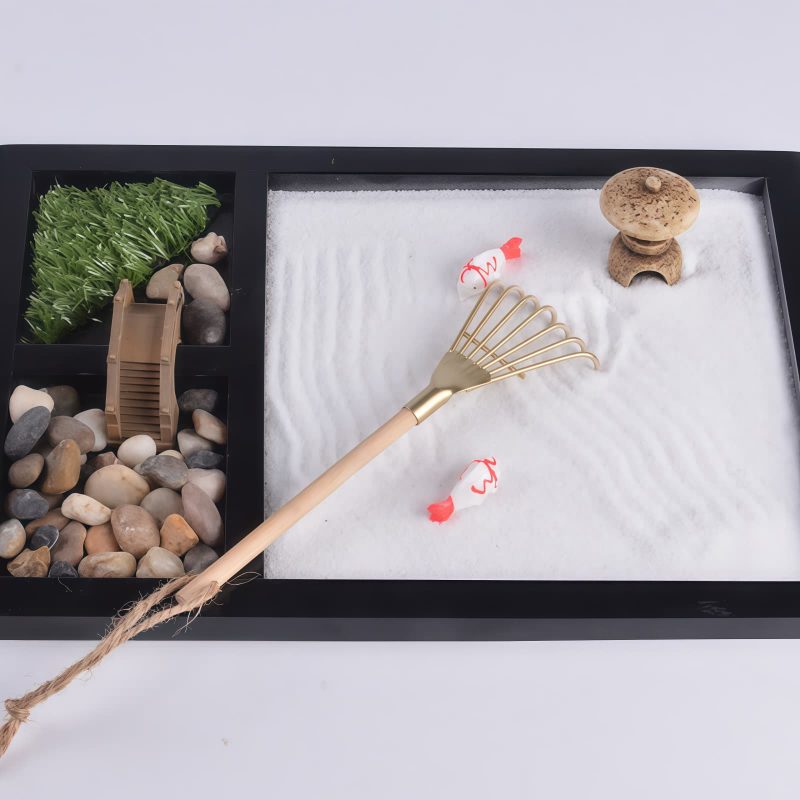 Koi Fish Zen Garden Decoration Koi Fish Zen Garden Decoration