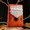 Mahogany Lotus Kalimba Thumb Piano