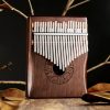 Mahogany Lotus Kalimba Thumb Piano