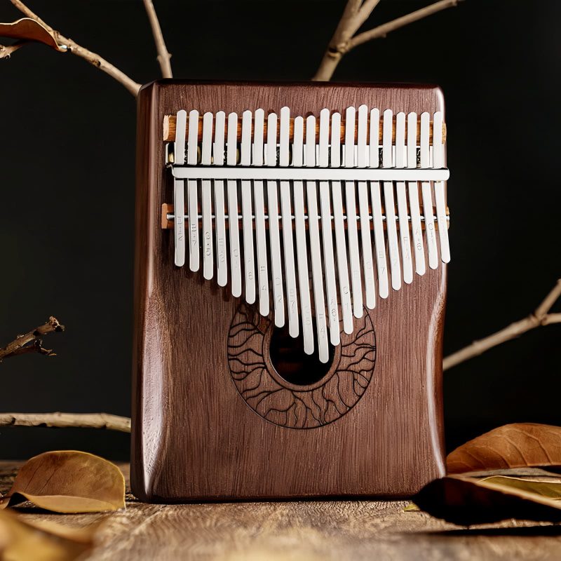 Mahogany Lotus Kalimba Thumb Piano