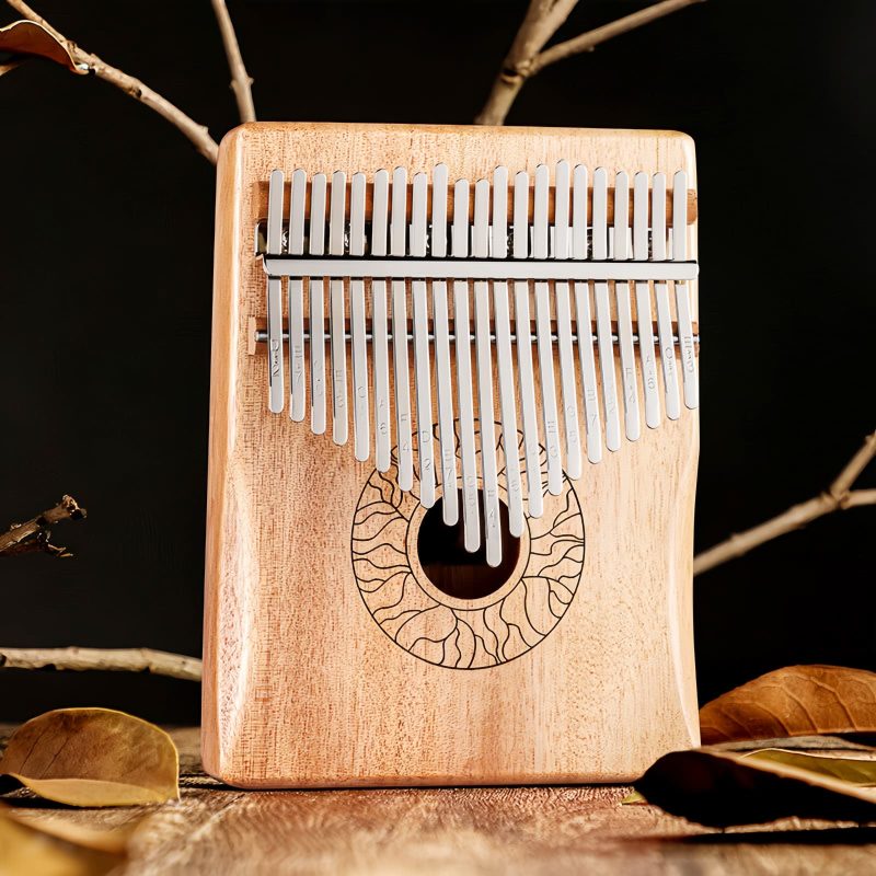 Mahogany Lotus Kalimba Thumb Piano