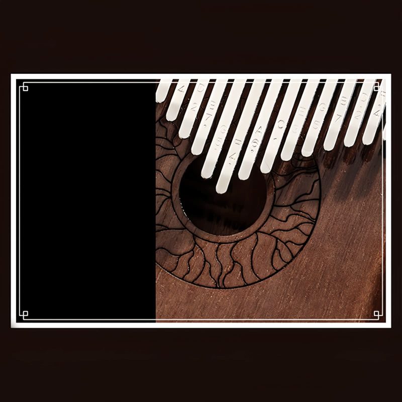 Mahogany Lotus Kalimba Thumb Piano
