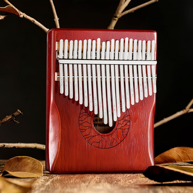 Mahogany Lotus Kalimba Thumb Piano