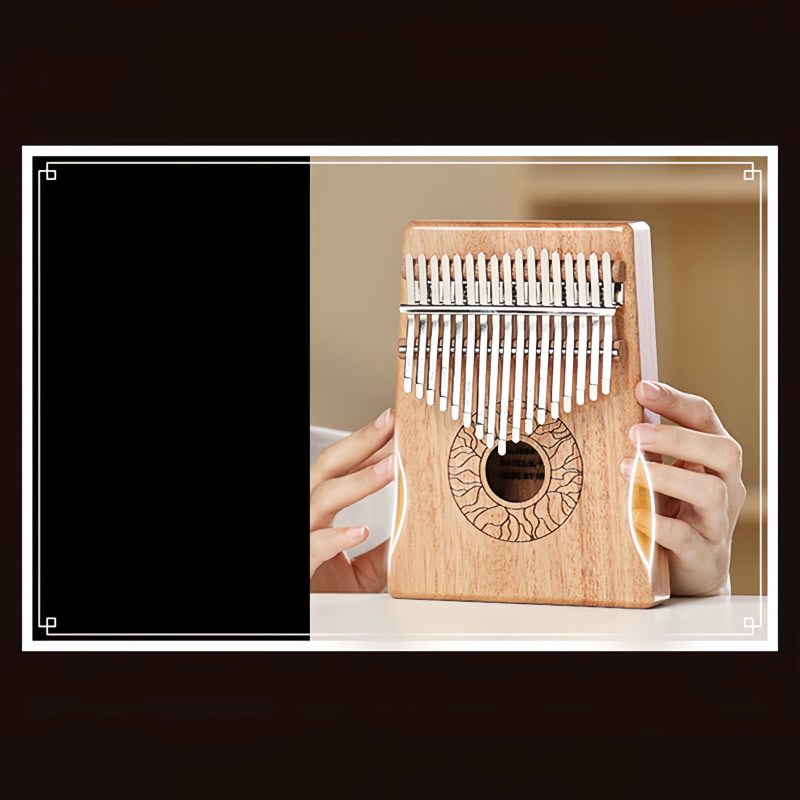 Mahogany Lotus Kalimba Thumb Piano