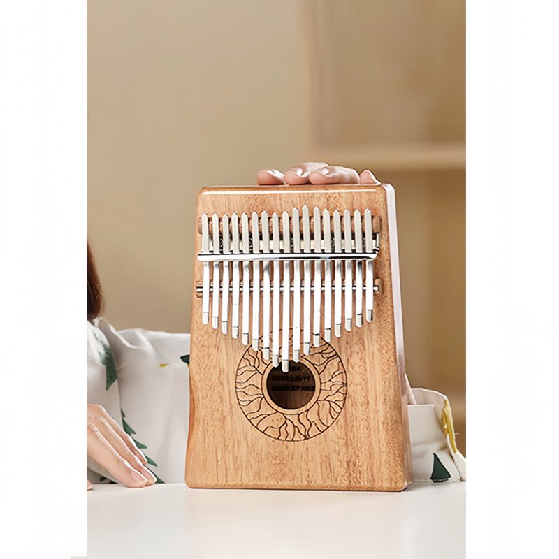 Mahogany Lotus Kalimba Thumb Piano