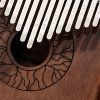 Mahogany Lotus Kalimba Thumb Piano