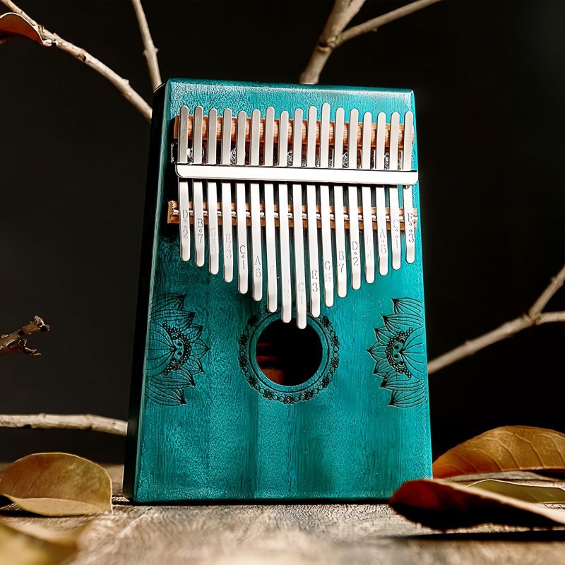 Mahogany Lotus Kalimba Thumb Piano