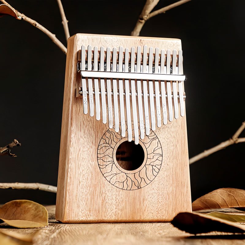 Mahogany Lotus Kalimba Thumb Piano