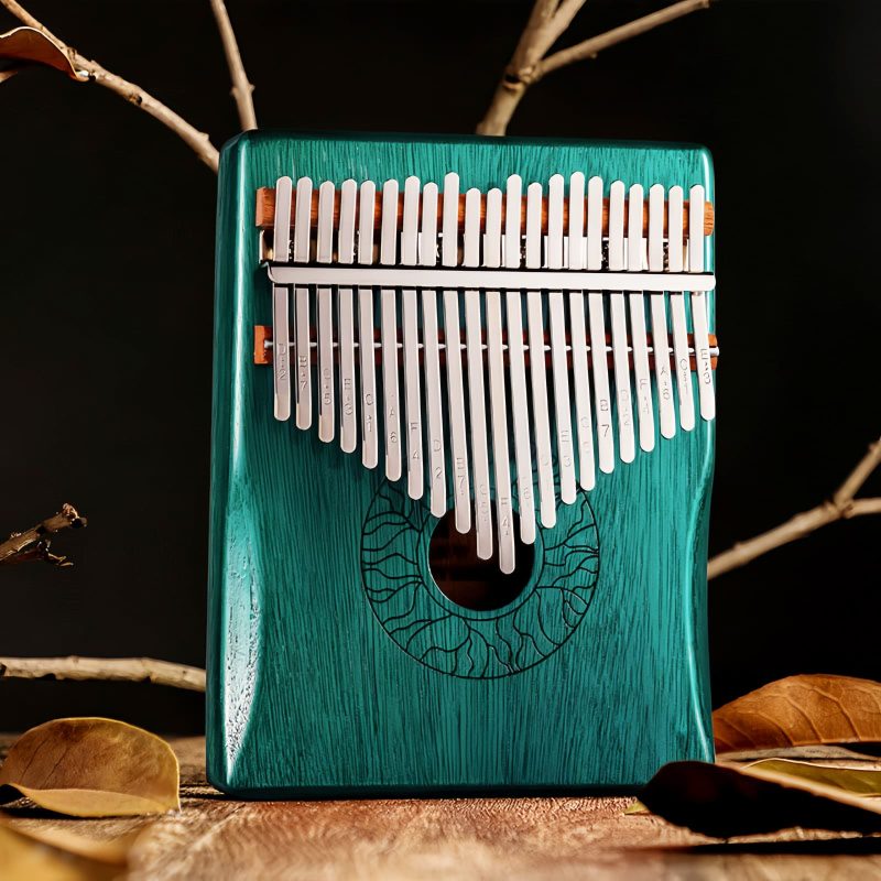 Mahogany Lotus Kalimba Thumb Piano