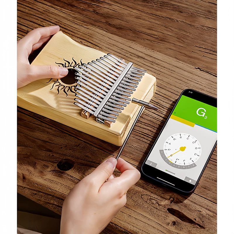 Mahogany Lotus Kalimba Thumb Piano