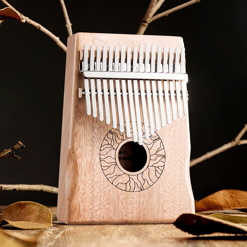 Mahogany Lotus Kalimba Thumb Piano