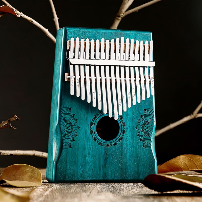 Mahogany Lotus Kalimba Thumb Piano