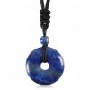 Lucky Coin Healing Crystal Necklace Pendant Lucky Coin Healing Crystal Necklace Pendant