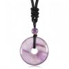 Lucky Coin Healing Crystal Necklace Pendant Lucky Coin Healing Crystal Necklace Pendant