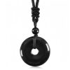 Lucky Coin Healing Crystal Necklace Pendant Lucky Coin Healing Crystal Necklace Pendant