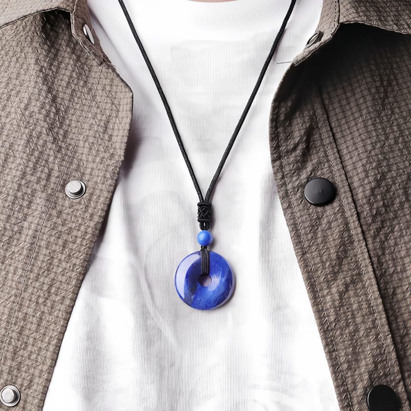 Lucky Coin Healing Crystal Necklace Pendant Lucky Coin Healing Crystal Necklace Pendant