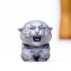 Rust Iron Mini Roaring Tiger Statue Rust Iron Mini Roaring Tiger Statue