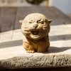 Rust Iron Mini Roaring Tiger Statue Rust Iron Mini Roaring Tiger Statue