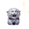 Rust Iron Mini Roaring Tiger Statue Rust Iron Mini Roaring Tiger Statue