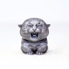 Rust Iron Mini Roaring Tiger Statue Rust Iron Mini Roaring Tiger Statue
