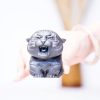 Rust Iron Mini Roaring Tiger Statue Rust Iron Mini Roaring Tiger Statue