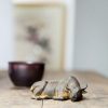 Rustic Iron Powder Buffalo Bull Statue Rustic Iron Powder Buffalo Bull Statue