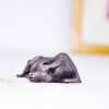 Rustic Iron Powder Buffalo Bull Statue Rustic Iron Powder Buffalo Bull Statue