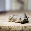 Rustic Iron Powder Buffalo Bull Statue Rustic Iron Powder Buffalo Bull Statue