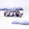 Rustic Iron Powder Buffalo Bull Statue Rustic Iron Powder Buffalo Bull Statue