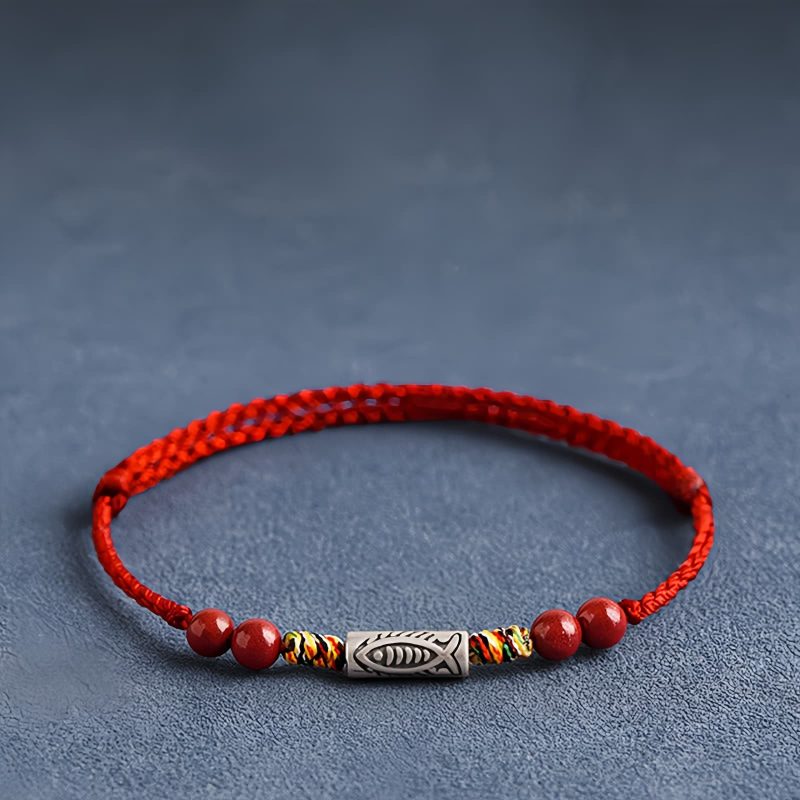 925 Silver Koi Fish Wealth Anklet 925 Silver Koi Fish Wealth Anklet