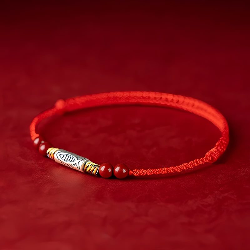925 Silver Koi Fish Wealth Anklet 925 Silver Koi Fish Wealth Anklet