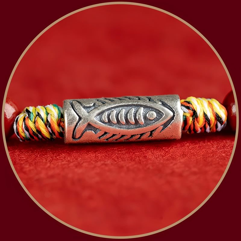 925 Silver Koi Fish Wealth Anklet 925 Silver Koi Fish Wealth Anklet