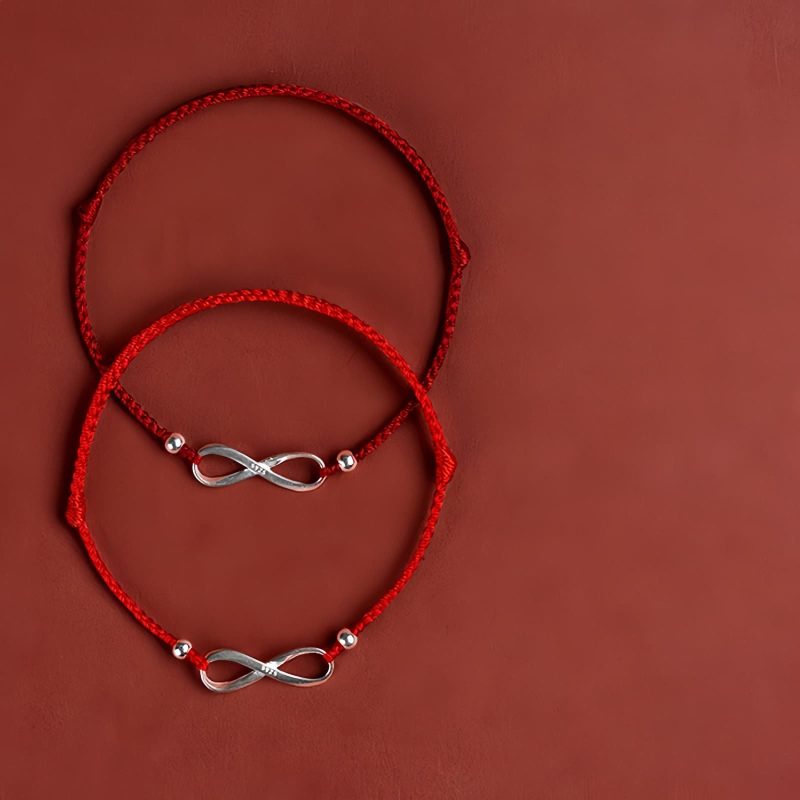 925 Silver Endless Knot Luck Bracelet 925 Silver Endless Knot Luck Bracelet