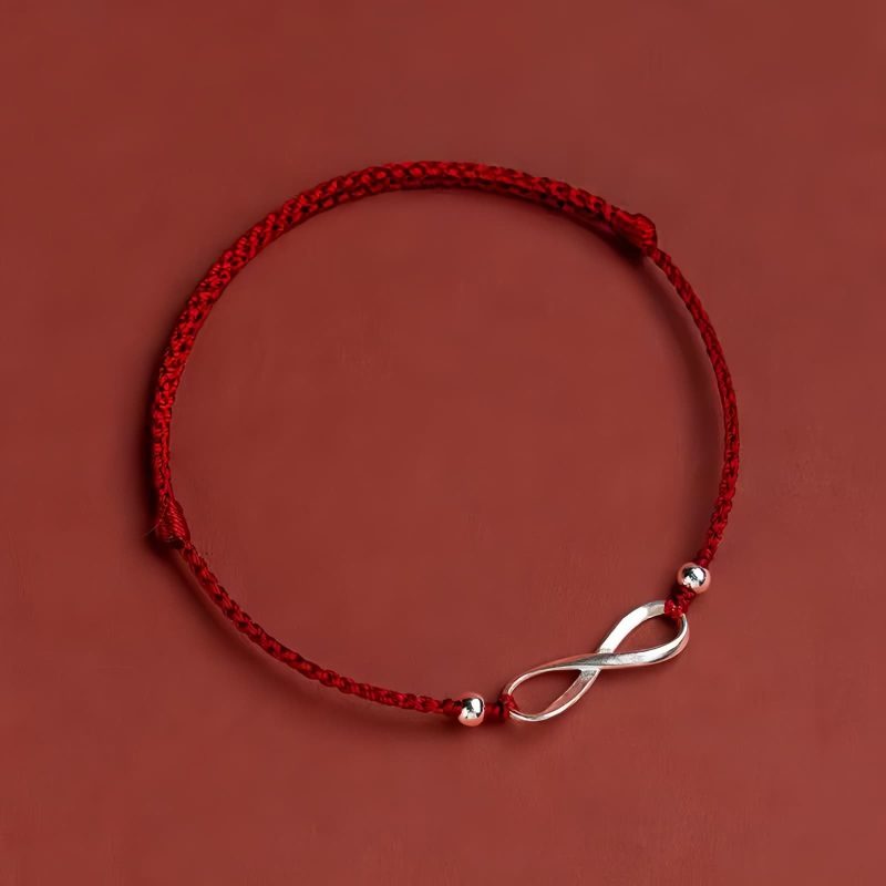 925 Silver Endless Knot Luck Bracelet 925 Silver Endless Knot Luck Bracelet