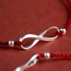 925 Silver Endless Knot Luck Bracelet 925 Silver Endless Knot Luck Bracelet