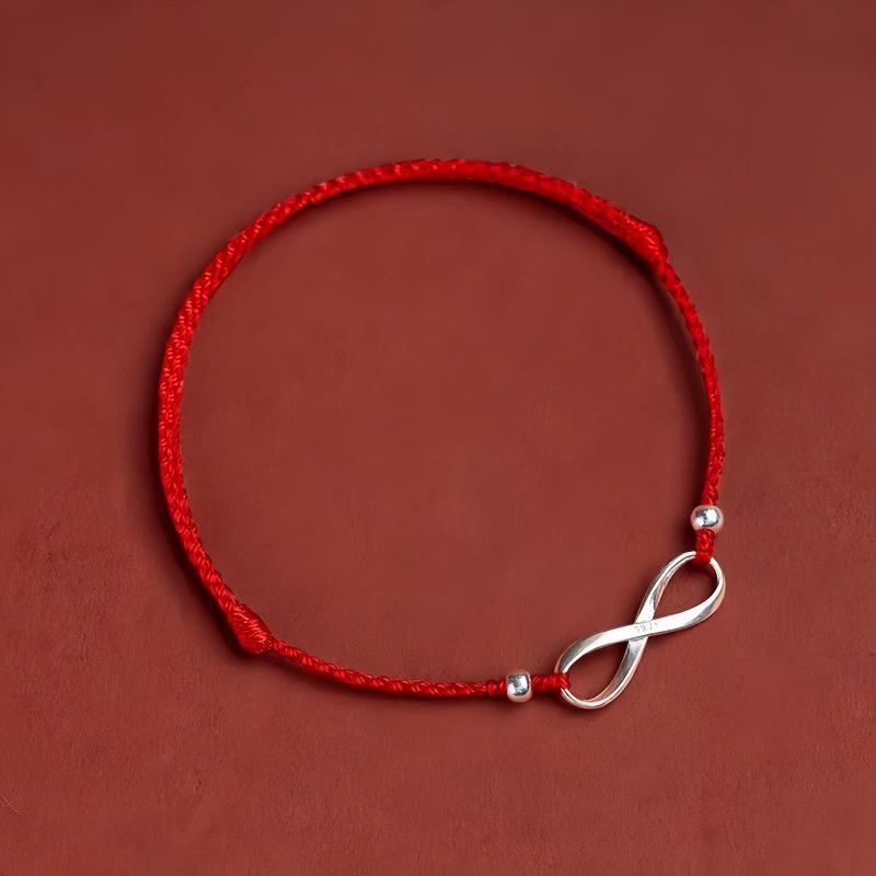 925 Silver Endless Knot Luck Bracelet 925 Silver Endless Knot Luck Bracelet