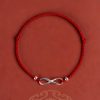 925 Silver Endless Knot Luck Bracelet 925 Silver Endless Knot Luck Bracelet