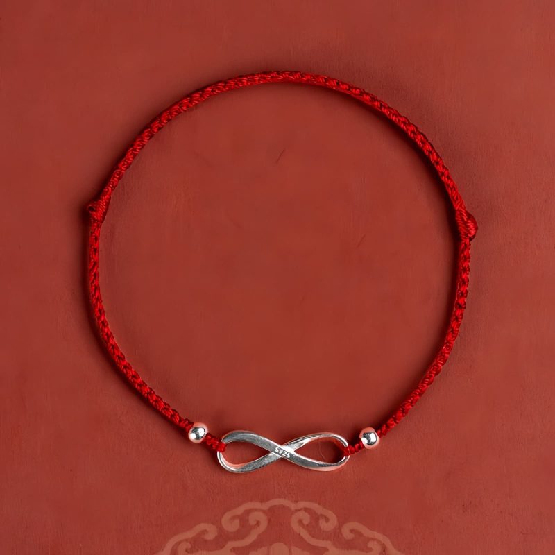 925 Silver Endless Knot Luck Bracelet 925 Silver Endless Knot Luck Bracelet