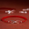 925 Silver Endless Knot Luck Bracelet 925 Silver Endless Knot Luck Bracelet